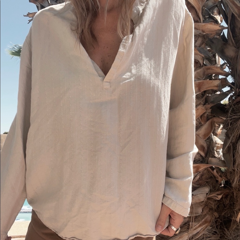 Half Button Front Shirt - image 7